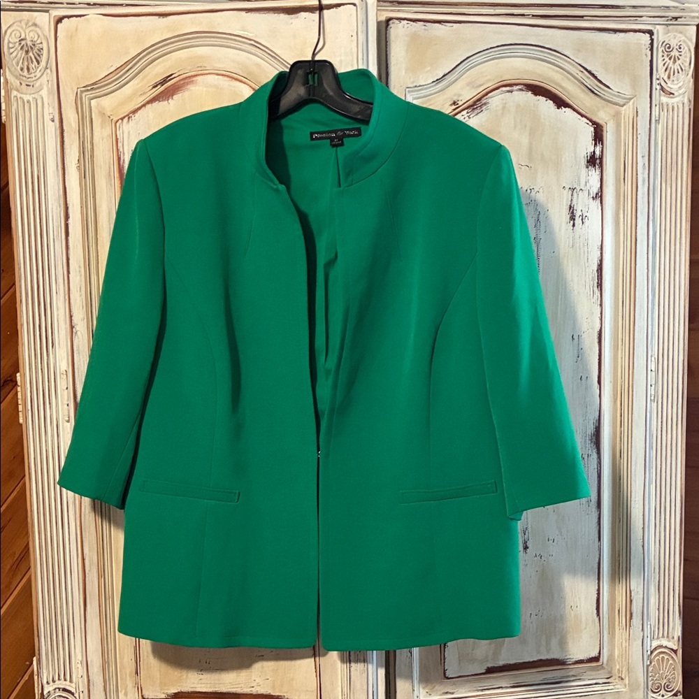 Dana Buchman Vibrant Green Women's Blazer